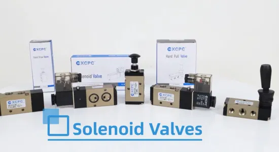 Válvula solenoide neumática del fabricante de China